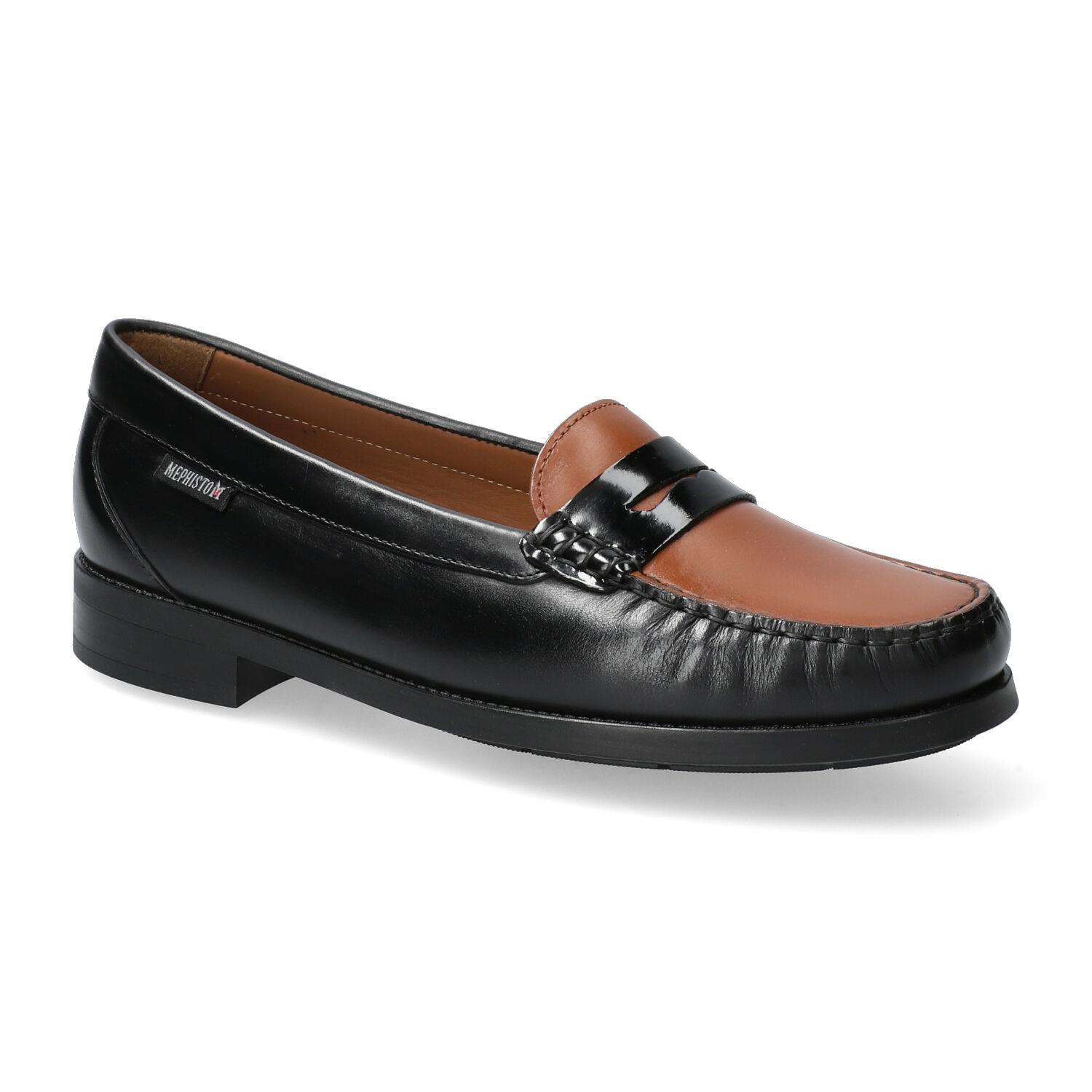mocassins femme modèle Neda noir - Mephisto